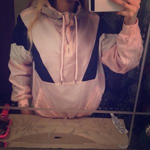 Forever 21 colorblock windbreaker